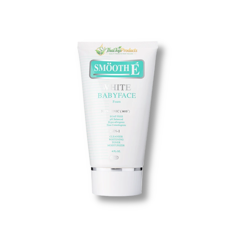 Smooth E White Babyface Foam Non-ionic 4oz