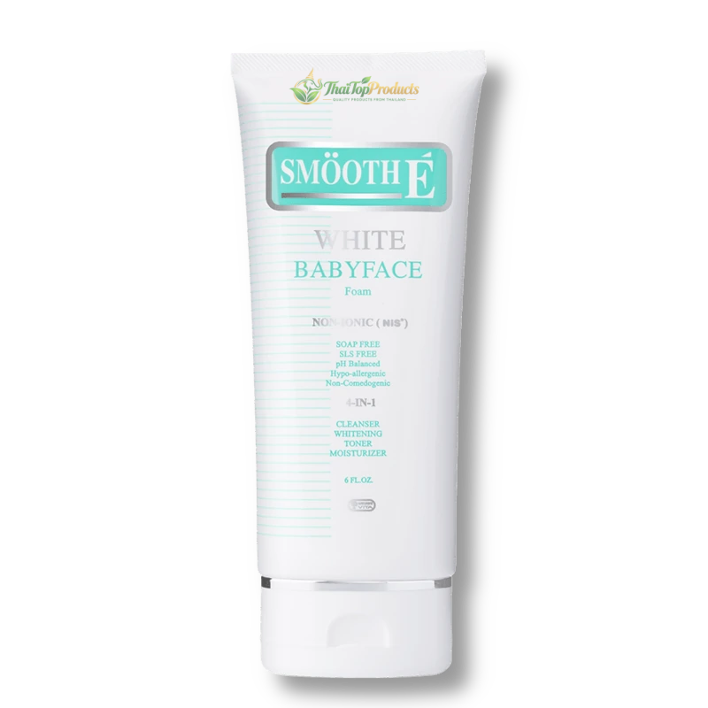 Smooth E White Babyface Foam Non-ionic 6oz