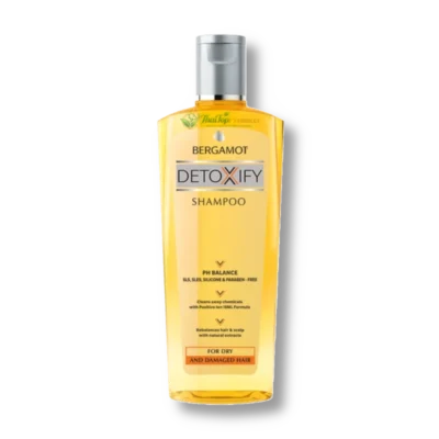 Bergamot Detoxify Shampoo for Dry and Damaged Hair 200 ml.