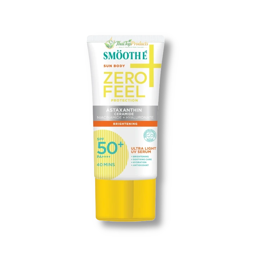 Smooth E Sun Body Zero Feel Protection Sunscreen Size150g.