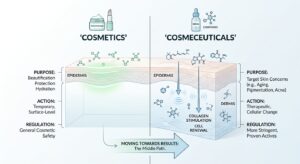 Cosmeceuticals vs cosmetics: skincare ingredients and their role in skin care
